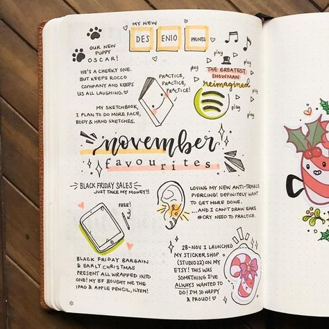 Bullet Journal 2020, Bullet Journal 2019, Bullet Journal Aesthetic, Bullet Journal Notebook, Diary Ideas, Bullet Journal Art, Bujo Inspiration, Bullet Journal Spread, Journal Aesthetic