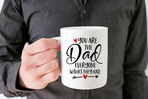 Fathers Day Cup Ideas, Fathers Day Mug Ideas, Cricut Mug Ideas, Pearl Ideas, Kids Fathers Day Crafts, 16 Gifts, Diy Glasses, Father Love, Surprise Ideas