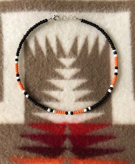 Navajo Necklace Indian Jewelry, Western Beaded Jewelry Diy, Fall Seed Bead Jewelry, Fall Beaded Jewelry, Western Beaded Jewelry, Seed Bead Necklace Ideas, Western Sunrise, Western Beaded Necklace, Western Jewelry Necklace