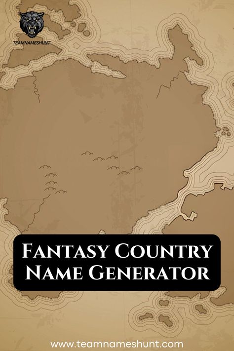 Create your own fictional world with our Fantasy Country Name Generator. Generate unique, magical country names perfect for your next fantasy story or game. 🌍✨ #FantasyNames #CountryNames #NameGenerator Wolf Pack Name Generator, Fictional Country Name Ideas, Kingdom Name Generator, Fantasy World Name Generator, Country Last Names, Fantasy Realm Names, Fantasy Continent Names, Country Name Ideas, Fantasy Names For Places