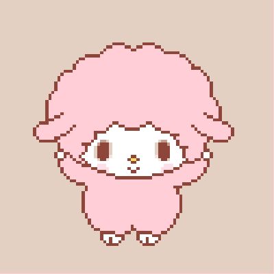 sheep! <3 Gif Transparent Background, Gif Transparent, Kawaii Transparent, Pixel Gif, Charmmy Kitty, Pixel Animation, Images Kawaii, Hama Bead, Kawaii Shop