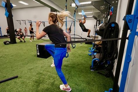 Personal Training Studio Design, Gym Interiors, Functional Strength Training, Small Group Training, Training Studio, Personal Training Studio, Gym Interior, Functional Fitness, Hiit Training