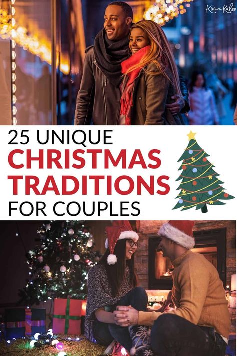 Christmas Traditions For Couples, Traditions For Couples, Unique Christmas Traditions, Xmas Couple, Christmas Things To Do, Fact Or Fiction, Couples Holiday, Christmas Movie Night, Traditions To Start