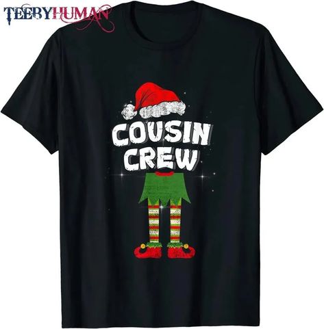 Cousin Crew Elf Matching Group Christmas Family Kids Pajama T-Shirt Check more at https://teebyhuman.com/product/cousin-crew-elf-matching-group-christmas-family-kids-pajama-t-shirt/ Cousin Crew, Pajamas Gift, Matching Pajamas, Christmas Family, Crew Shirt, Pajama Shirt, Kids Pajamas, Christmas Pajamas, Family Matching