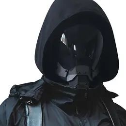 Full Face Mask, Double Sided Breathable Tactical Mask, Party Cosplay Mask, Festival & Party Supplies, Gifts for Men Full Head Mask, Rave Mask, Halloween Music, Head Mask, Full Face Mask, Black Mask, Full Face, Fit Board Workouts, Halloween Masks