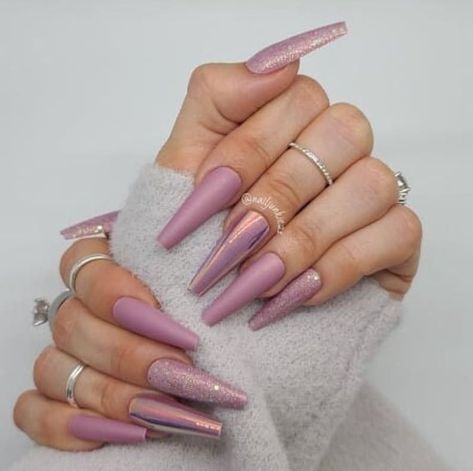 Rose Perfection Iridescent Long Coffin Nails - Etsy Canada Long Fall Acrylic Nail Designs, Nude Coffin Nail Designs, Maybe Nails, Long Nail Designs Coffin, Nude Pink Nail Designs, Fall Vacation Nails, Mauve Pink Nails, Long Coffin Nails Designs, Fall Pink Nails