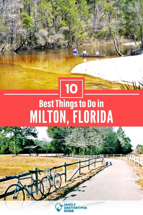 Want to see the most incredible things to do in Milton, FL? We’re FamilyDestinationsGuide, and we’re here to help: From unique activities to the coolest spots to check out, discover the BEST things to do in Milton, Florida - so you get memories that last a lifetime! #milton #miltonthingstodo #miltonactivities #miltonplacestogo Places To Visit In Florida, Things To Do In Florida, Milton Florida, Miami Trip, Florida Travel Guide, Travel Florida, Florida Adventures, Miami Travel, Hollywood Florida