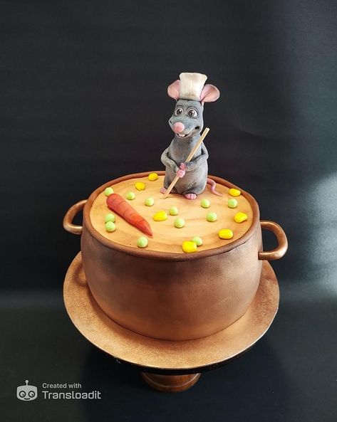 Ratatouille Cake, Interesting Cakes, Disney Cakes, Baking, Cake