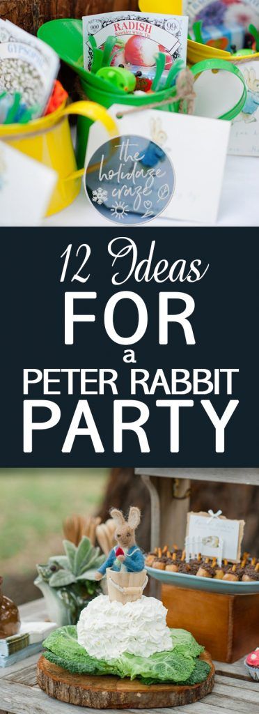 12 Ideas for a Peter Rabbit Party| Party Ideas, Party Ideas, Birthday Party Ideas, Birthday Party Ideas for Teens, Birthday Party Ideas for Kids #PartyIdeas #BirthdayPartyIdeas Peter Rabbit Games, Roly Poly Pudding, Garden Party Recipes, Peter Rabbit Birthday, Party Prep, Peter Rabbit Party, Garden Party Theme, Outdoors Birthday Party, Outdoor Birthday