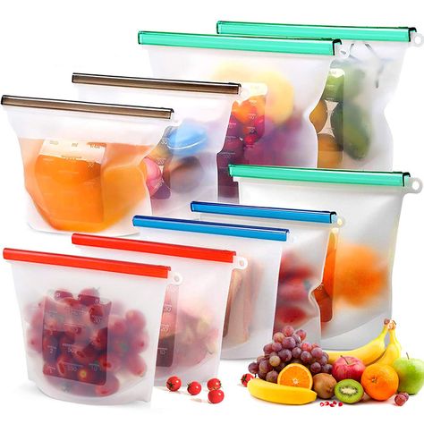 Ziplock Packaging, Fruit Lunch, Snack Lunch, Vegetable Snacks, Freezer Containers, Freezer Bags, Vacuum Packaging, Food Storage Container Set, Food Storage Bags