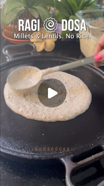 Lentil Dosa Recipe, Ragi Dosa Recipes Video, Idli Dosa Batter Recipe, Ragi Recipes Indian, Millet Dosa Recipe, Ragi Dosa Recipes, Millets Recipes Indian, Ragi Idli Recipe, Millet Recipes Breakfast