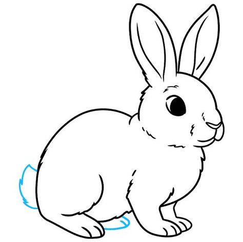 How to Draw a Rabbit - Really Easy Drawing Tutorial Drawings step by step for kids #drawingsstepbystepforkids Drawing ideas #drawingideas Drawing ideas for kids #drawingideasforkids 4.385 Bunny Drawing Easy, Draw A Rabbit, Christmas Drawings For Kids, Easy Halloween Drawings, Landscape Drawing Easy, Hard Drawings, Drawing Ideas For Kids, Easy Animal Drawings, Drawing Superheroes