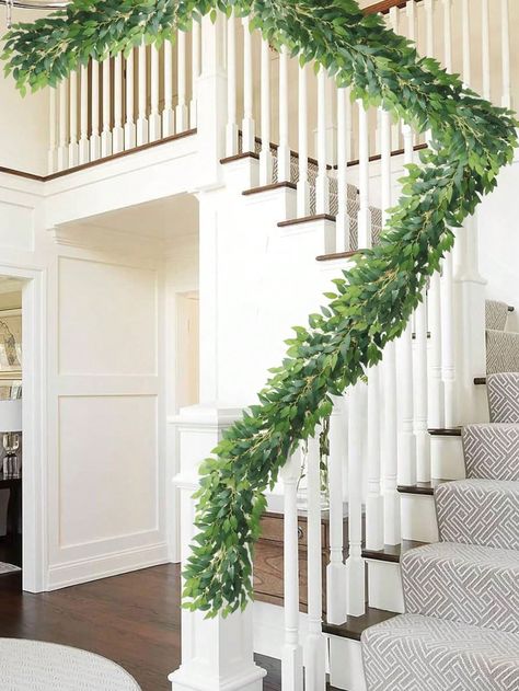 66.9in 1Pc Artificial Vines Willows Garland Fake Vine With Silk Green Leaves Faux Hanging Plants Greenery Decoration For Wedding Arch Bedroom Wall Party Apartment Room Decor Garland With Willow Leaves For Wedding Table Runner Bridal Baby Shower Decor Outdoor DecorI discovered amazing products on SHEIN.com, come check them out! Room Decor Garland, Arch Bedroom, Faux Hanging Plants, Party Apartment, Apartment Room Decor, Willow Garland, Artificial Vines, Fake Hanging Plants, Faux Boxwood