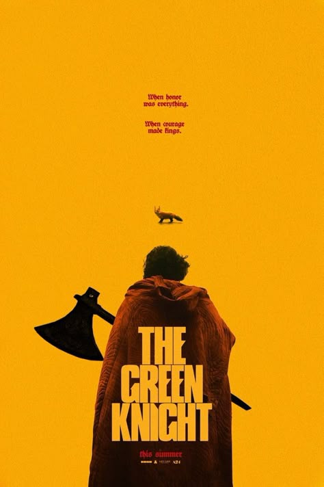 Green Knight Movie, Movie Poster Design, Film Posters Art, Green Knight, Best Movie Posters, Desain Editorial, Film Poster Design, Poster Idea, Poster Psd