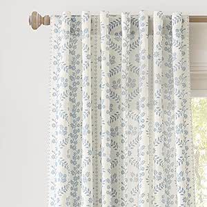 Lush Decor, Drape Panel, Blue Curtains, Cottagecore Style, Floral Curtains, Window Panels, Curtain Panels, Window Curtain, Nature's Beauty