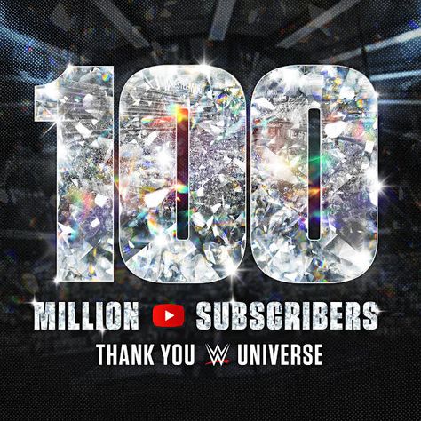 (862) WWE - YouTube 10 Million Subscribers, Million Subscribers, 10 Million, Roman Reigns, Wwe Superstars, 100m, Fallout, Milestones, Reign