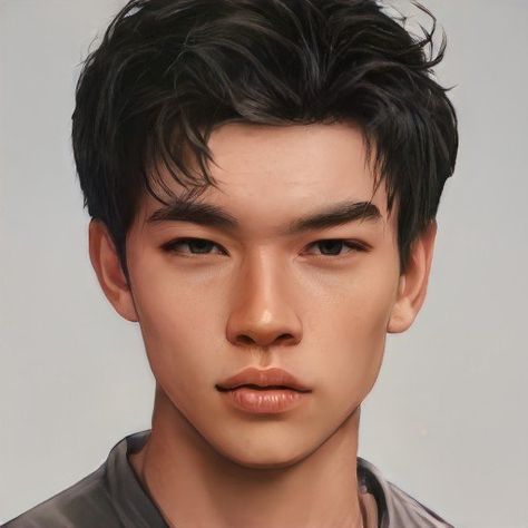 Artbreeder Characters, Artbreeder Portraits, Percy Jackson Fanfic, Art Breeder, Frank Zhang, Percy Jackson Cast, Minds Eye, Face Drawing Reference, Character Inspiration Male