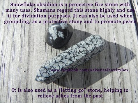 Snowflake Jasper Meaning, Snow Flake Obsidian Stone Meaning, Snowflake Obsidian Meaning, Crystal Grimoire, Obsidian Snowflake, Obsidian Meaning, Pretty Witch, Stone Meanings, Zen Vibes