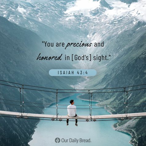 Isaiah 43 4, Psalms Quotes, Scripture Wallpaper, Bible Verse Background, Bible Words Images, Bible Quotes Images, Powerful Bible Verses, Bible Study Verses, Bible Motivation