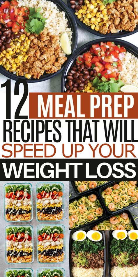 Beginner Meal Prep, Lunch And Dinner Recipes, Delicious Meal Prep, Plats Healthy, Healthy High Protein Meals, Healthy Lunch Meal Prep, Meal Prep Recipes, Meal Prep Ideas, Resep Diet