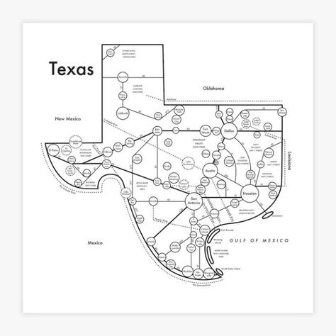 A minimalist map of Texas  - NewsTimes Dallas Map, Texas Shape, Houston Map, Austin Map, Mental Map, Texas Map, Texas City, Ikea Frames, Lone Star State