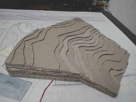 Contour Projects Architecture, Architecture Contour Model, Terrain Model Architecture, Contour Architecture Design, Contour Model Architecture, Contour Architecture, Model Contour, Contour Line Art, Analysis Diagram