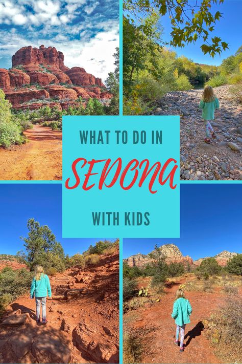 Sedona With Kids, Sedona Itinerary, Arizona With Kids, Sedona Hikes, Sedona Travel, Southwest Travel, Visit Sedona, Arizona Vacation, Arizona Road Trip