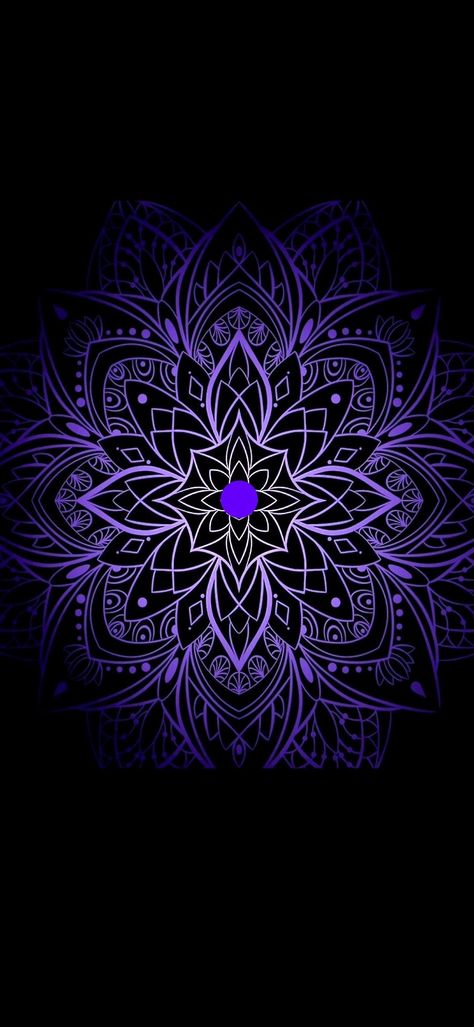 Mandala Aesthetic Wallpaper, Dark Mandala Wallpaper, Purple Mandala Wallpaper, Mandala Wallpaper Iphone, Celestial Phone Wallpaper, Mandala Art Wallpaper, Mandala Wallpaper Pattern, Deep Purple Aesthetic, Aesthetic Tumblr Backgrounds