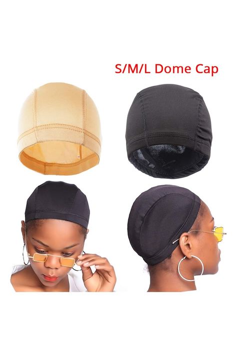 Mesh Weave Cap Breathable Stretch Spandex Dome Wig Caps for Making Wigs Beige dome cap L Making Wigs, Wig Caps, Hairstyles Ideas, Wig Hairstyles, Beauty And Personal Care, Black Women, Wigs, Hairstyles, Mesh