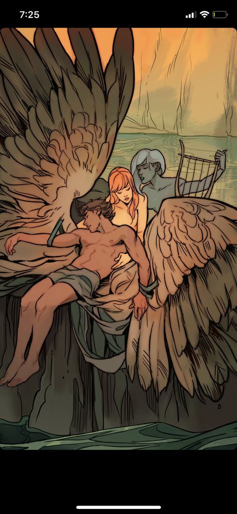 Icarus And The Sun, Gabriel Picolo, Greek Mythology Art, Percy Jackson Art, Mythology Art, Dark Art Illustrations, Greek Art, Drawing Reference Poses, Art Reference Photos