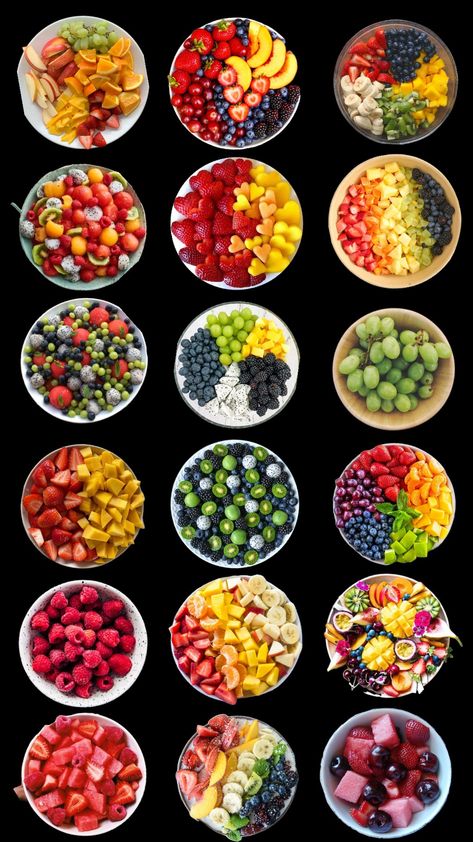 #fruit #fruit bowls #healthy #healthyliving #fitness Fruit Bowls Ideas, Fruit Bowl Recipe, Fruit Bowl Ideas, Fruit Bowl Aesthetic, Bowls Of Fruit, Diy Fruit Bowl, Fruit And Vegetable Diet, Homemade School Lunches, Bowls Healthy