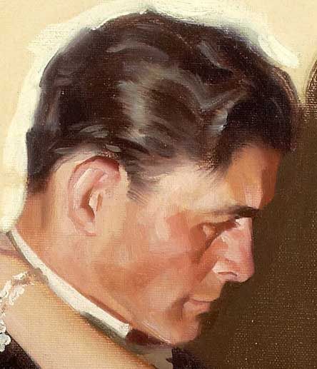 Gurney Journey: August 2010 - Tom Lovell - detail to illustrate 'planar or 'chunky' paint handling. Core Quotes, Tom Lovell, Opm Manga, 얼굴 그리기, Oil Portrait, Arte Inspo, Traditional Paintings, Art Reference Photos, Student Art