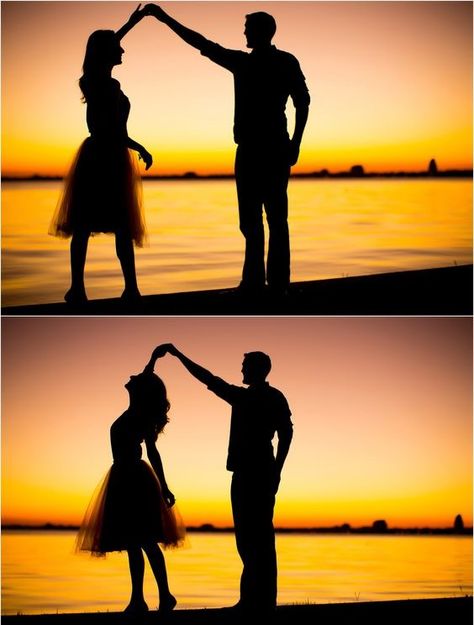 30 Best Wedding Prenup Ideas for a Romantic Photo shoot - Blogrope - Page 3 Dog Photography Poses, Dogs Ideas, Wedding Fotos, Kendall Vertes, Couple Silhouette, Swing Dancing, Romantic Photos, Foto Poses, Wedding Engagement Photos