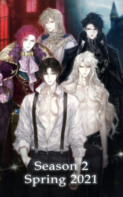 Blood Moon Calling: Otome Romance Game Blood Moon Calling, Genius Inc, Mystic Dragon, Monster Boy, Dream Fantasy, Anime Demon Boy, Anime Black Hair, Vampire Boy, Dark Anime Guys