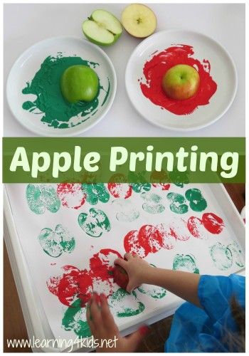 Alphabet Activities for Toddlers Apple Printing for preschool have them stamp out letters that you stencil for them :) Alphabet Activities For Toddlers, Apple Printing, Vegetables Preschool, Apple Lesson Plans, Preschool Apple Theme, September Preschool, Apple Lessons, September Activities, Apple Preschool