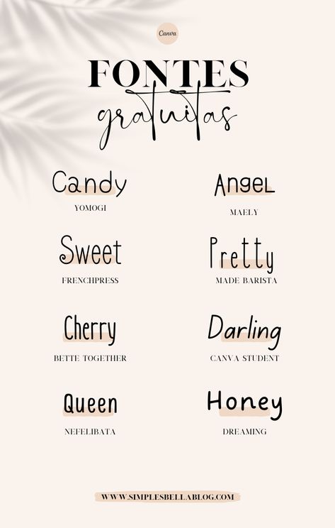 Pro Canva Fonts, Canva Cute Fonts, Canva Handwriting Font, Fontes Do Canva, Cute Font Canva, Canva Keywords Font, Police Canva, Cute Canva Fonts, Fuentes Canva