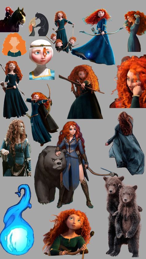 #merida #brave #disneyprincess Merida From Brave, Brave Characters, Brave Kids, Princess Merida, Merida Brave, Princess Pictures, Disney Princess Pictures, The Big Four, Disney Girls