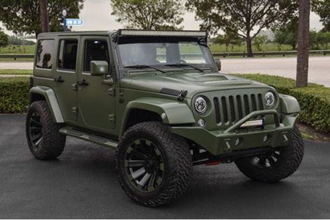 Jeep Wrangler Army Green, Jeep Army Green, Green Jeep Wrangler, Beginner Motorcycle, Jeep Sahara, 2017 Jeep Wrangler Unlimited, Jeep Wrangler For Sale, Green Jeep, Custom Jeep Wrangler