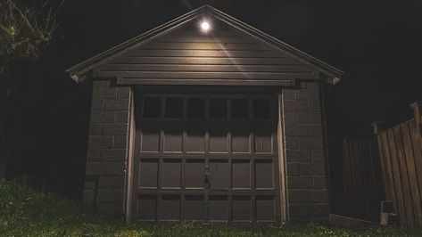 How to Make a Killer Haunted House in Your Garage for Halloween Haunted Garage, Fog Machines, Black Lights, A Haunted House, Middle Of The Night, Haunted House, Garage Doors, Life Hacks, Read More