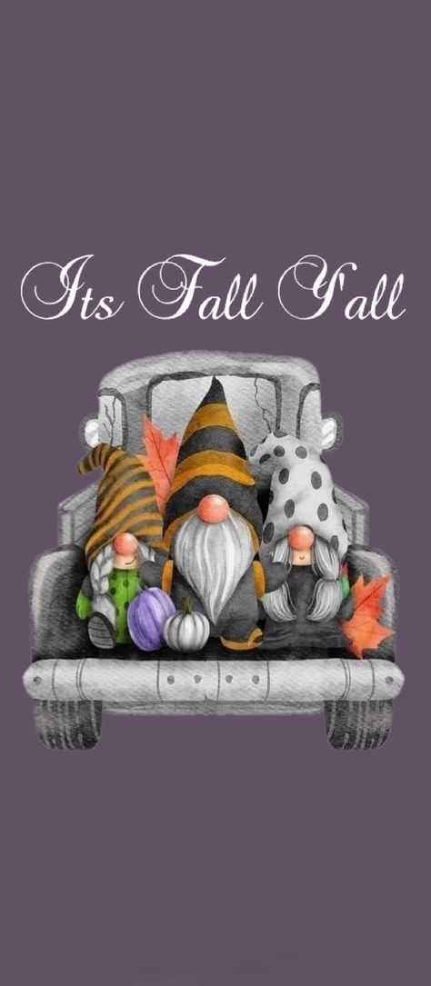 Fall Gnome Phone Wallpaper, Fall Gnome Wallpaper Iphone, Fall Gnomes Wallpaper, Goodnotes Pictures, Gnome Sayings, Gnome Wallpaper, Happy Thanksgiving Pictures, Gnome Fall, Fall Gnomes