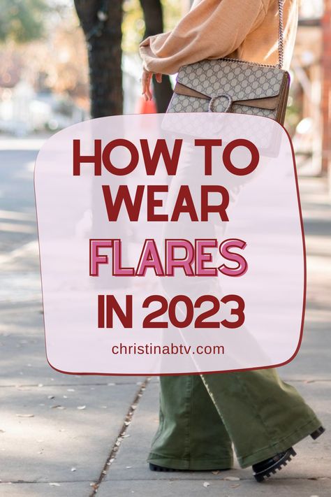 High Rise Kick Flare Jeans Outfit, How To Style Bellbottom Jeans, Flair Leg Jeans Outfits, Fall Outfit With Flare Jeans, Black Flare Leg Jeans Outfit, Sweatshirt And Flare Jeans, Flair Jeans With Boots, Flare Jeans Outfit Fall 2023, Tops With Flared Jeans