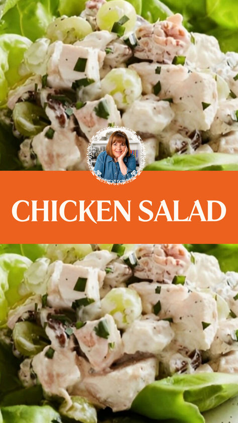 Ina Garten Chicken Salad Ina Garden Chicken Salad, Ina Garten Chicken Salad Recipe, Ina Garten Chicken Salad, Classic Chicken Salad Sandwich, Ina Garten Chicken, Tarragon Chicken Salad, Classic Chicken Salad, Ina Garden, Dinner Specials