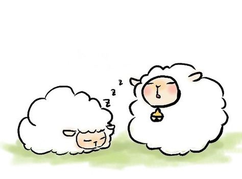 Cute Sheep Cartoon, Lamb Drawing, Sheep Drawing, Sleeping Drawing, Sheep Cartoon, Sheep Illustration, Cartoon Sheep, Cute Lamb, Sheep Art