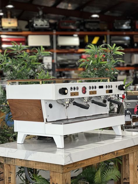 Brewing up some serious sophistication with the new La Marzocco Linea PB ABR White & Timber coffee machine. Your kitchen's new caffeine companion is here! ☕️​​​​​​​​​   #coffee #cafelatte #coffeeart #coffeegram #coffeelife #coffeemachine #cafe #restaurant #bar #barista #baristadaily #instacoffee #commercial #espressocoffee #melbourne #melbournecoffee #sydney #brisbane #perth #adelaide #wholesale #specialitycoffee #coffeeroasting #coffeemachinewarehouse #coffeeshop #coffeeofinstagram #frenchpress Espresso Machine Commercial, Commercial Espresso Machine Coffee Shop, Cafe Van, Melbourne Coffee, Commercial Espresso Machine, Commercial Coffee Machines, La Marzocco, Bagel Shop, Van Ideas