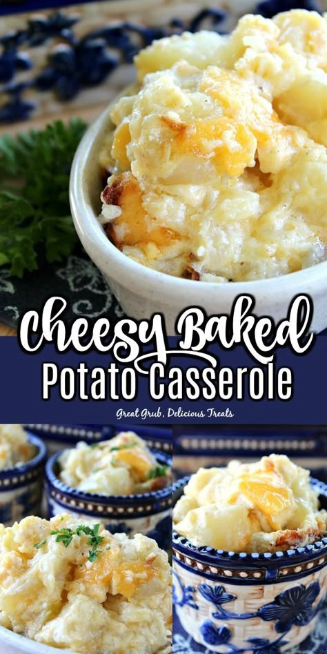 Casserole Side Dishes, Yummy Casserole Recipes, Steak Side Dishes, Baked Potato Casserole, Side Dishes For Bbq, Potato Recipes Side Dishes, Yummy Casseroles, Recipes Side Dishes, Hash Brown