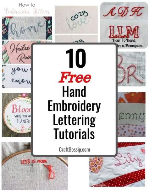 How to Hand Embroider Letters – 10 Free Tutorials – Needle Work Free Embroidery Letter Patterns, Hand Embroidery Alphabet Letters Design, Embroidery Patterns Letters Templates, Alphabet Fonts Embroidery, Hand Embroidery Alphabet Patterns Free, Hand Embroidery Letters Alphabet Free Printable, Embroidery Letter Patterns Free, Embroidery Alphabet Patterns Free, Best Embroidery Stitch For Lettering