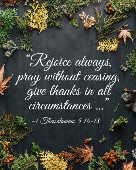 Have a beautiful Sunday! God bless every one of you who have touched me, inspired me, understood my inner workings.  #IGG #theitaliangrandmama Rejoice Always Pray Without Ceasing, Rejoice Pray Give Thanks, Pray Without Ceasing Quotes, 1 Thessalonians 5:16-17, Rejoice Scripture, Give Thanks In All Circumstances, Have A Beautiful Sunday, Encouraging Scriptures, Always Pray