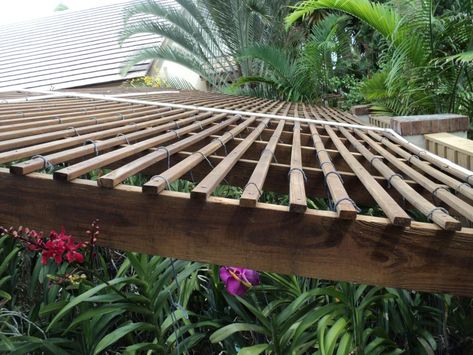 Orchids: How to build an orchid lath house | | richmond.com Lath House, Plants Outside, Orchid House, Shade House, House Speaker, 60 Degrees, Orchid Care, Summer Night, House Flooring