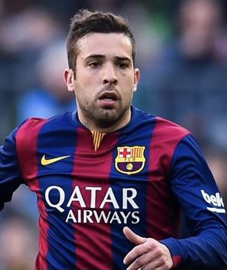 Jordi Alba (Barça) Messi Busquets Jordi Alba, Qatar Airways, Qatar, Sports Jersey, Football, Sports