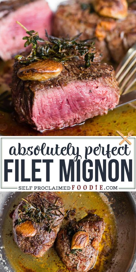 Filet Mignon Oven Recipes, Dutch Oven Filet Mignon, Filet Mignon With Mushrooms, Gravy For Filet Mignon, Filet Mignon Recipes Pan Seared And Oven, Best Filet Mignon Marinade, Perfect Filet Mignon Cast Iron, Crock Pot Filet Mignon, Broil Filet Mignon In Oven